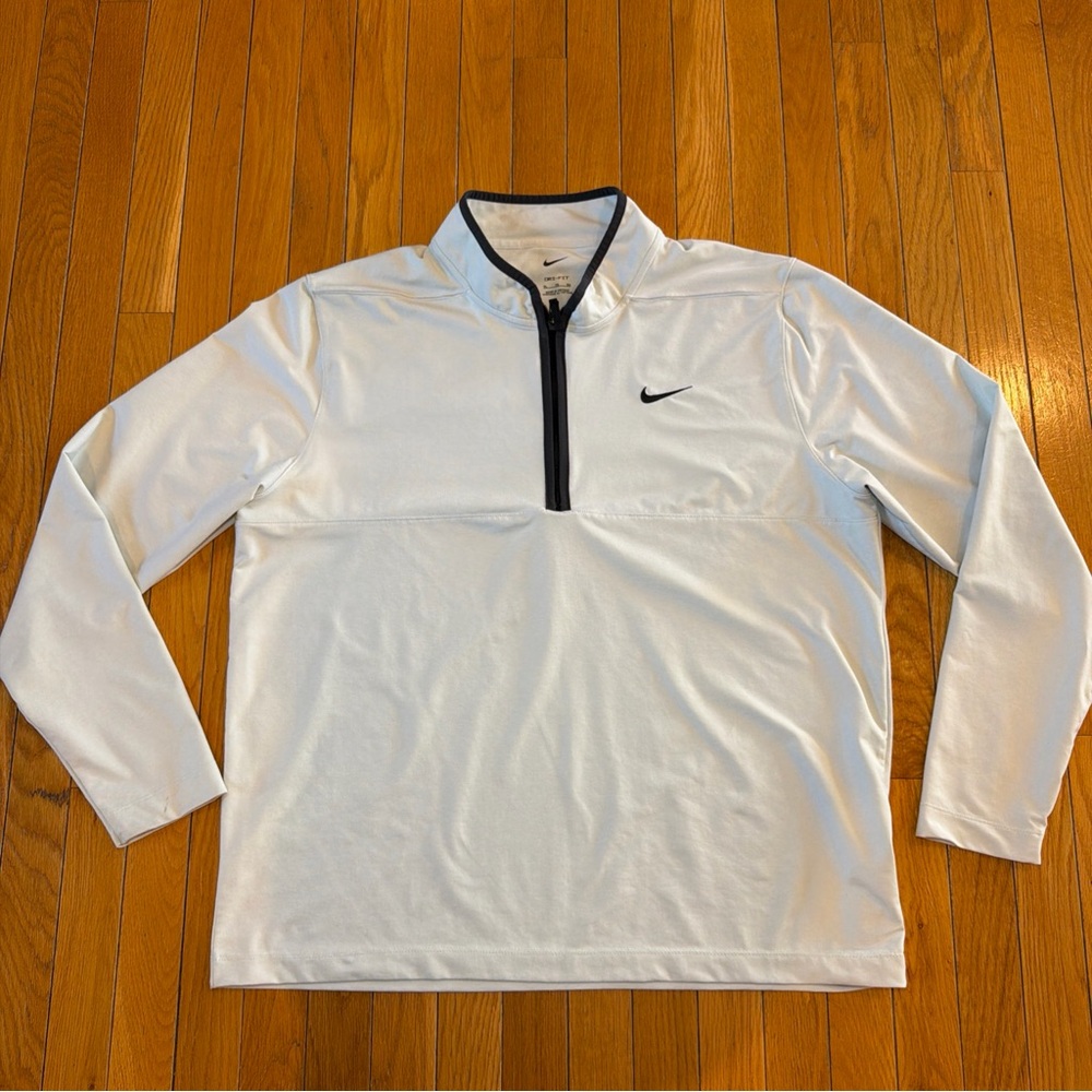 Nike Logo Dri-FIT Victory Men's XL Golf Half Zip Pullover Windbreaker Jacket